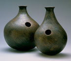 Clay pot drums by Barry Hall
